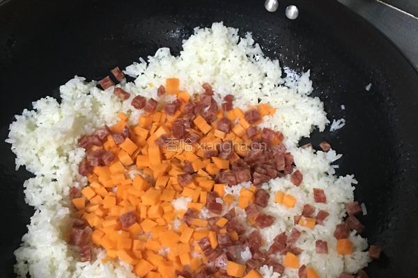 鸡蛋炒饭的做法图解5