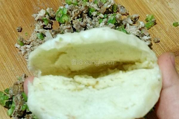 椒盐发面饼 肉夹馍的做法图解12