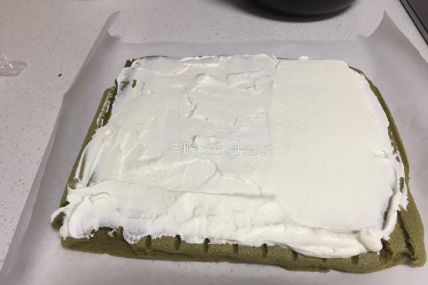 抹茶奶油卷的做法图解19