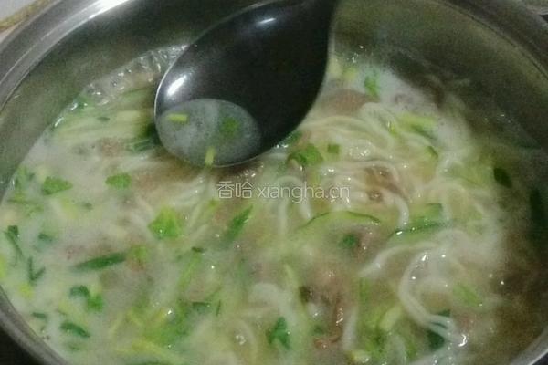 老北京羊肉煨汆儿面的做法图解9