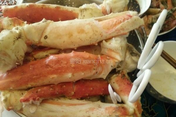 帝王蟹两吃的做法图解5