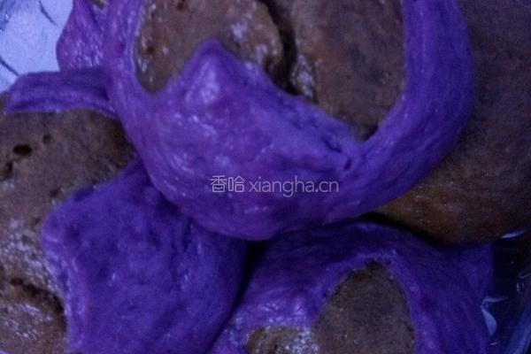 双色开花馒头的做法图解12
