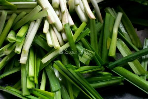 韭菜炒鹅蛋的做法图解2