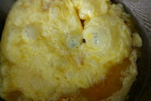 韭菜炒鹅蛋的做法图解4