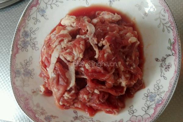 爆炒孜然羊肉的做法图解2