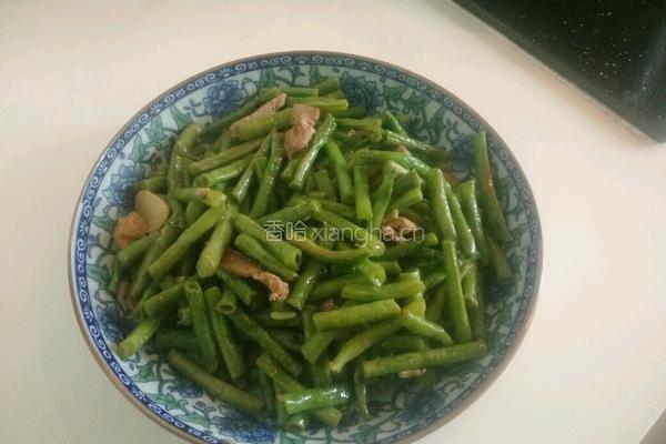豇豆炒肉
