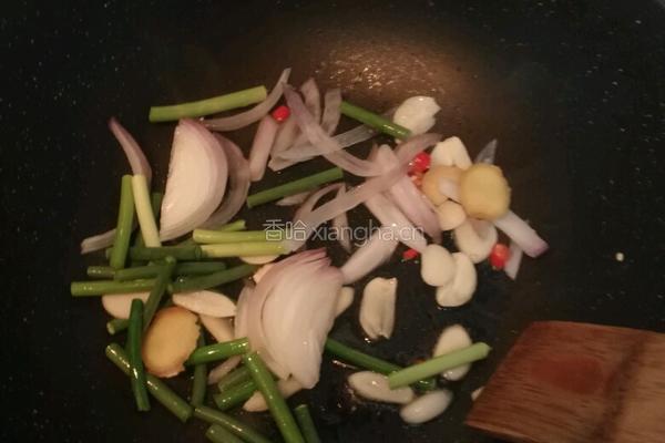 炒有机花菜的做法图解4