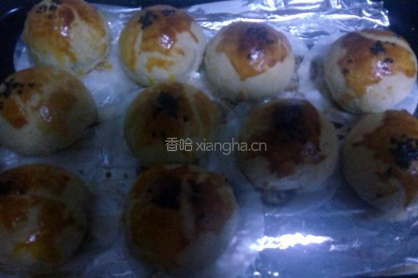超级简单的蛋黄酥的做法图解10
