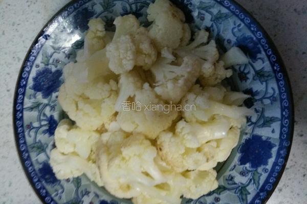 蒜蓉菜花的做法图解5