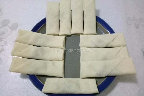 春卷的包法的做法图解17