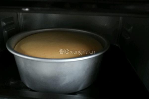 8寸蛋糕胚的做法图解14