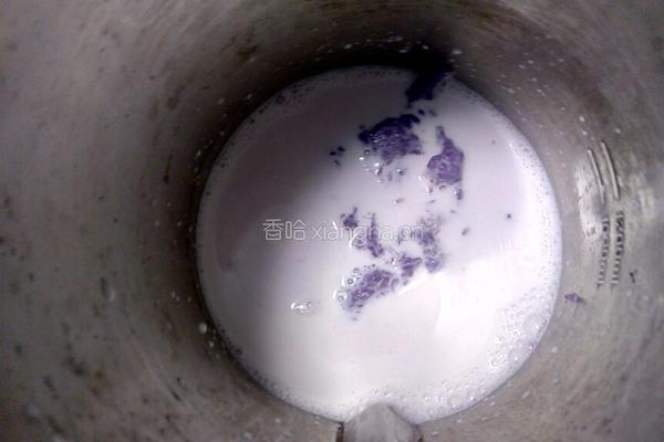 紫薯牛奶煎饼的做法图解4