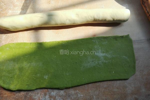 菜汁饺子的做法图解3