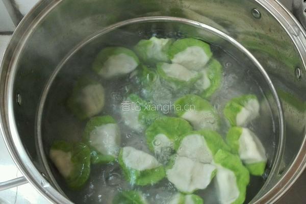 菜汁饺子的做法图解9