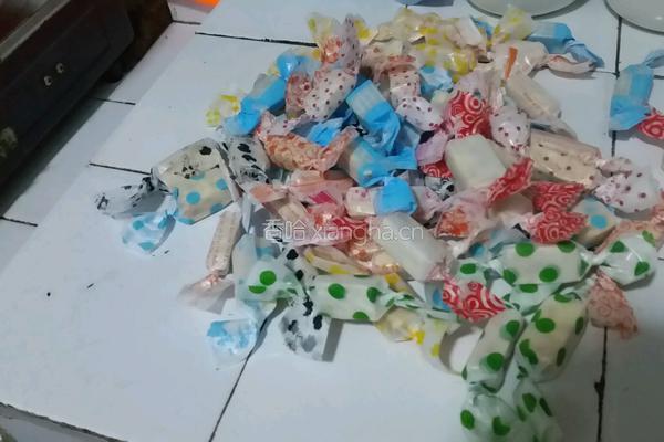 手工花生牛轧糖的做法图解10