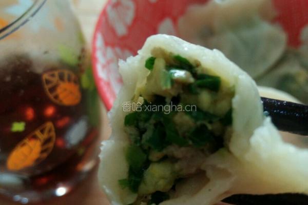 韭菜牛肉鸡蛋（三鲜）水饺的做法图解10