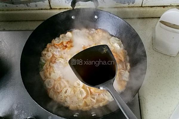 烩油条的做法图解6