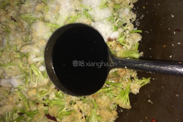 炝炒花菜的做法图解5