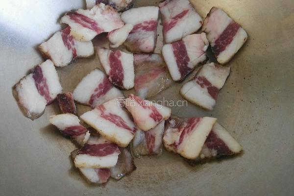 腾冲名菜 大救驾 炒饵块的做法图解3