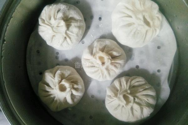 包子(萝卜粉丝馅的)12个量的做法图解14