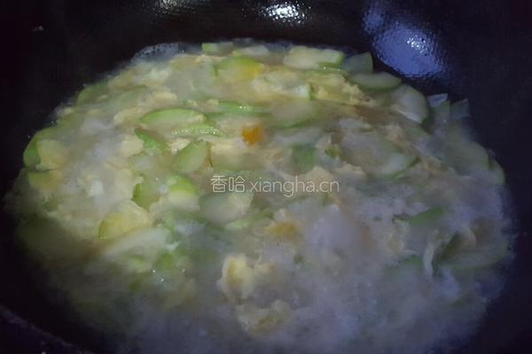 西葫芦鸡蛋汤的做法图解6