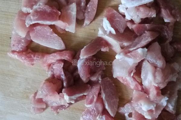 西兰花炒肉的做法图解4