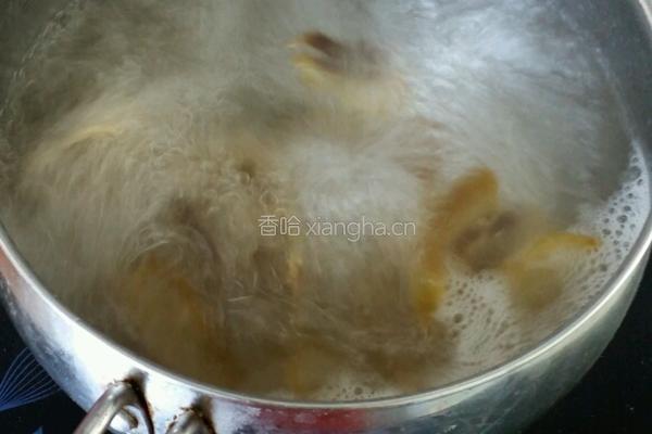 腊肉煮荠荠菜的做法图解5
