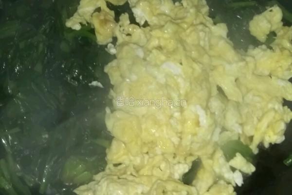 原味菠菜鸡蛋的做法图解5