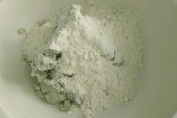 豆渣葱饼的做法图解1