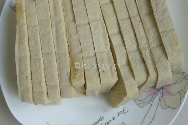 香炸冻豆腐的做法图解2