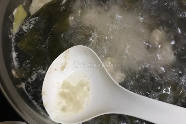海带排骨汤的做法图解5