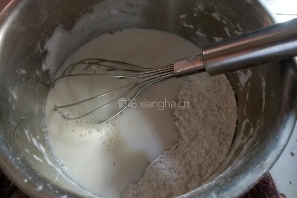 自制红糖马拉糕的做法图解4