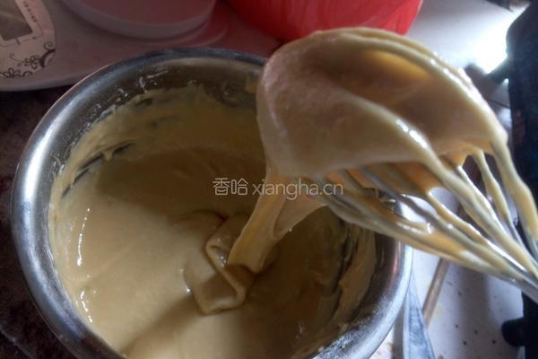 自制红糖马拉糕的做法图解6