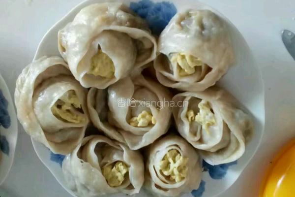 玫瑰花蒸饺的做法图解7