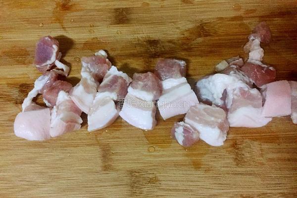 猪肉炖粉条的做法图解2