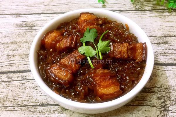 猪肉炖粉条的做法图解13