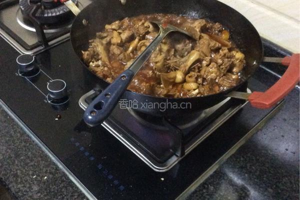 红烧鸭肉的做法图解2