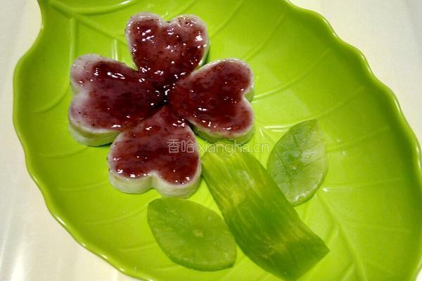 山药蓝莓花的做法图解13
