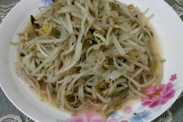 醋溜豆芽的做法图解6