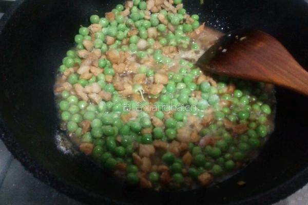 肉炒豌豆的做法图解8