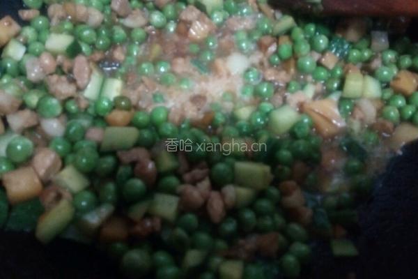 肉炒豌豆的做法图解13
