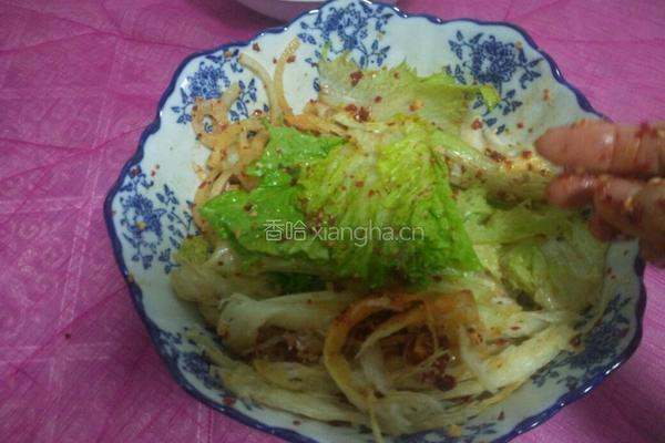 干明太鱼生拌菜丝的做法图解5