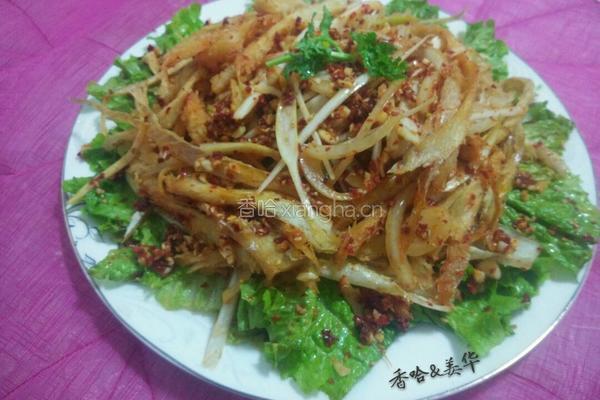 干明太鱼生拌菜丝的做法图解6