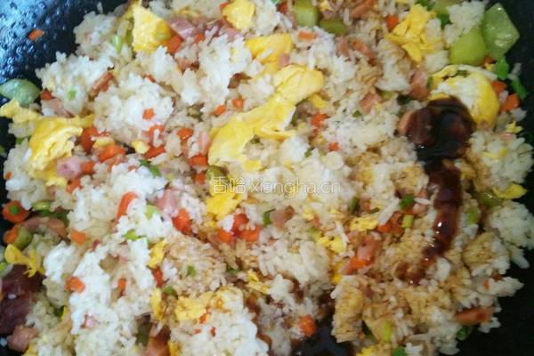 紫菜包炒饭的做法图解9