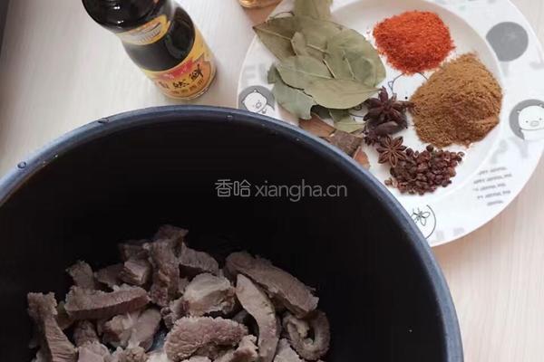 电饭锅牛肉干的做法图解3