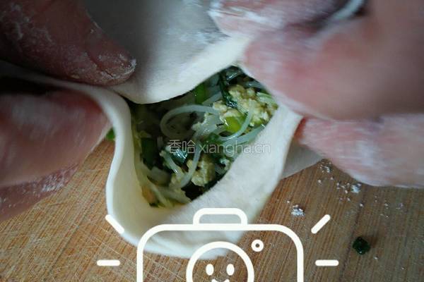 韭菜盒子超级简单的做法图解8