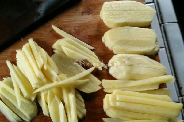 土豆条的做法图解2
