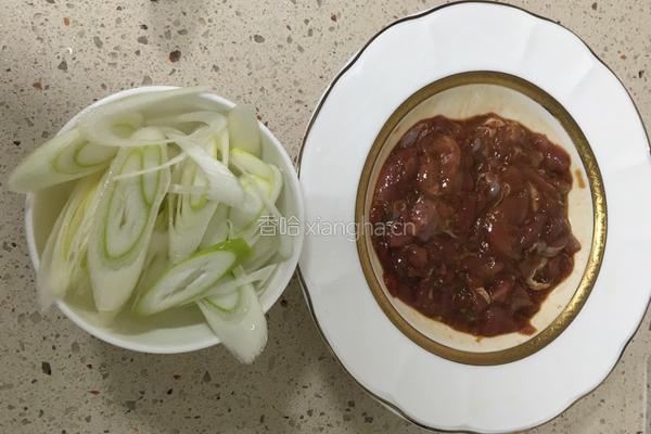 葱爆羊肉的做法图解5