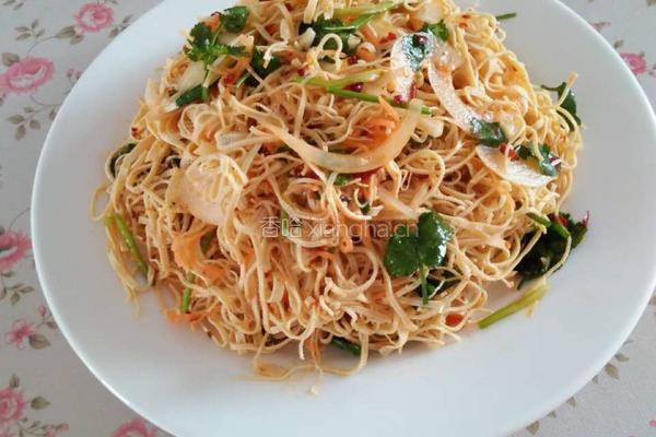 凉拌干豆腐丝的做法图解8