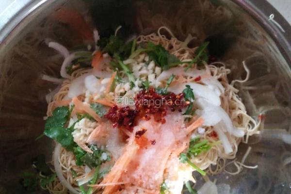 凉拌干豆腐丝的做法图解7